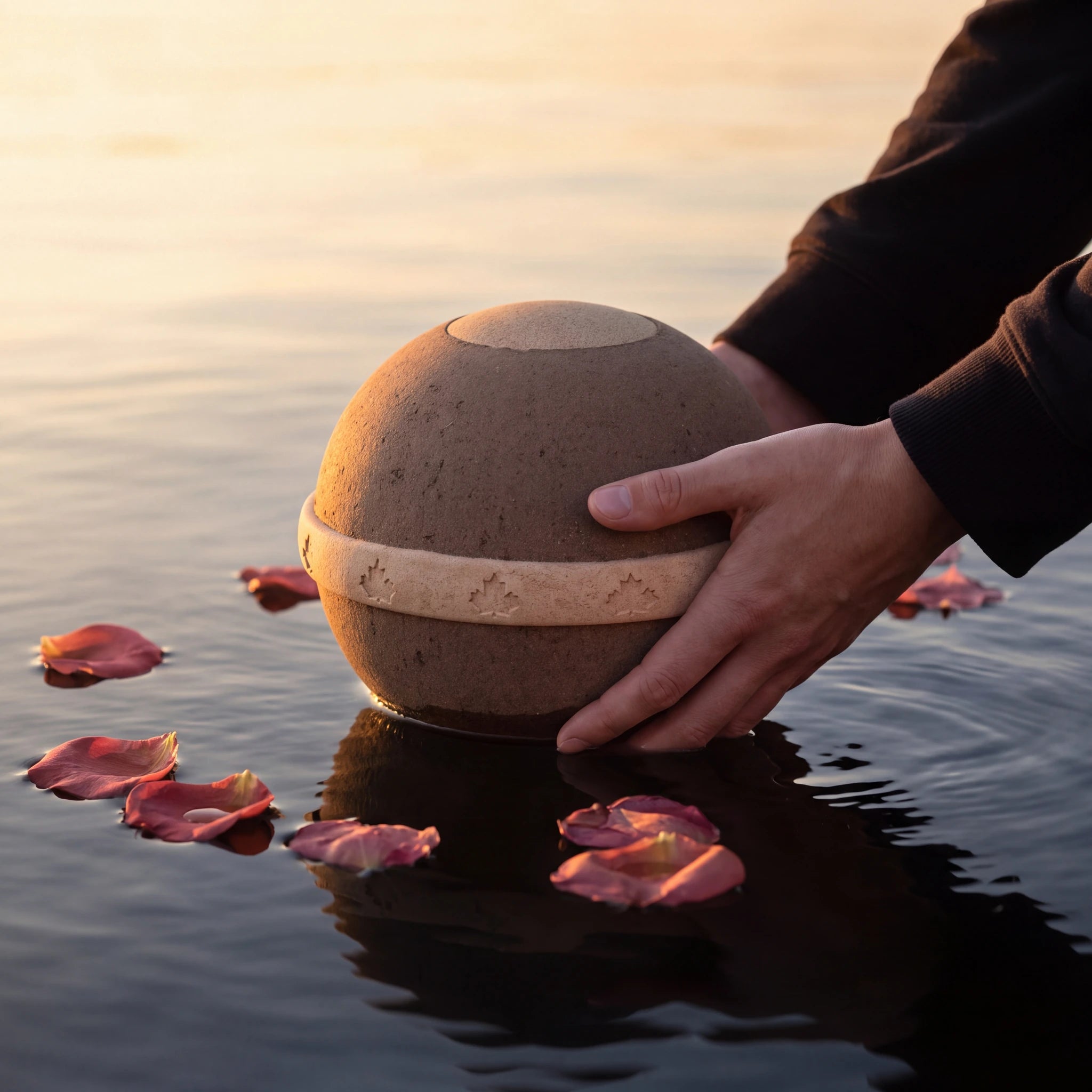 Geos Biodegradable Urn for Ashes – Adult