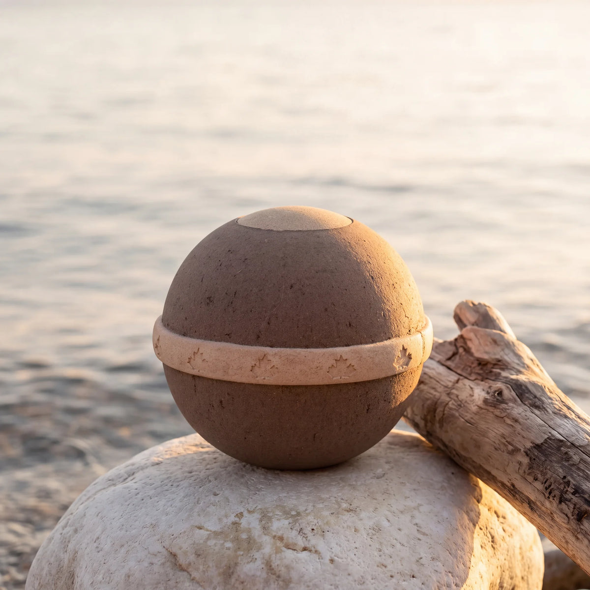 Geos Biodegradable Urn for Ashes – Small