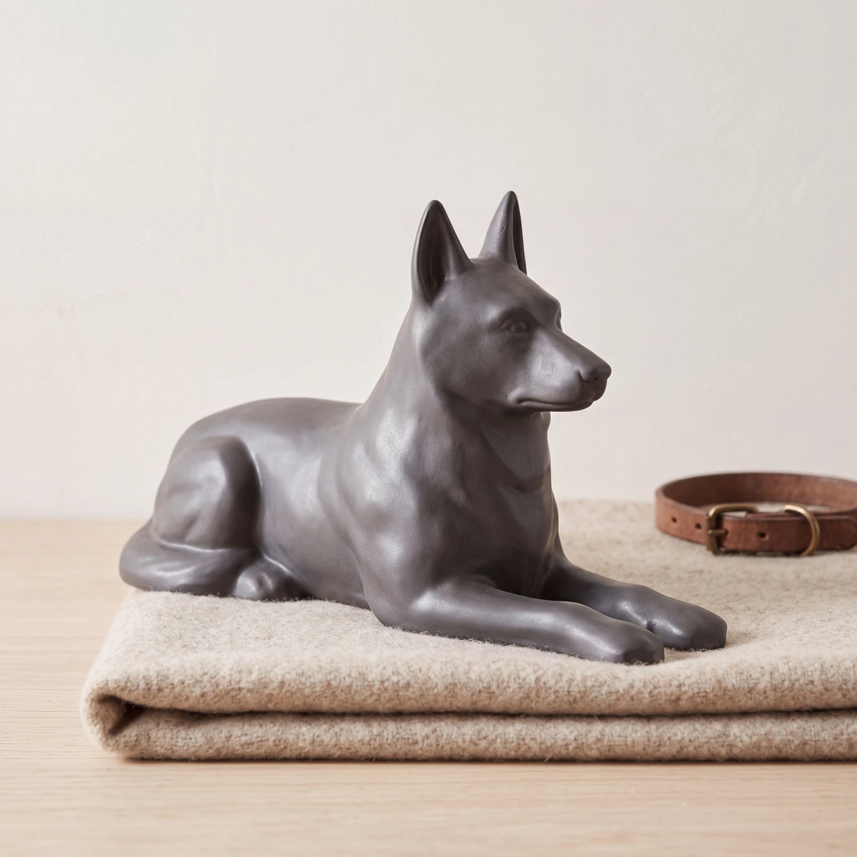 German-Shepherd-Pet-Urn-for-Ashes-in-Matte-Grey-pet_blanket_fold