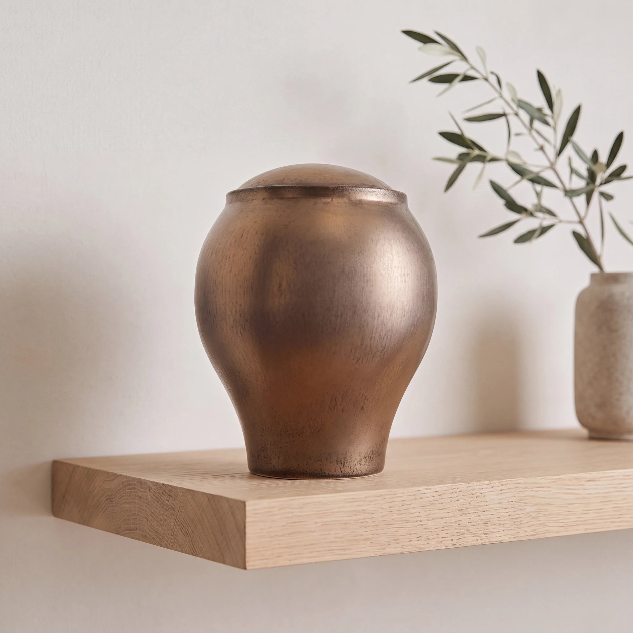 Gold Classic Adult Cremation Urn for Ashes