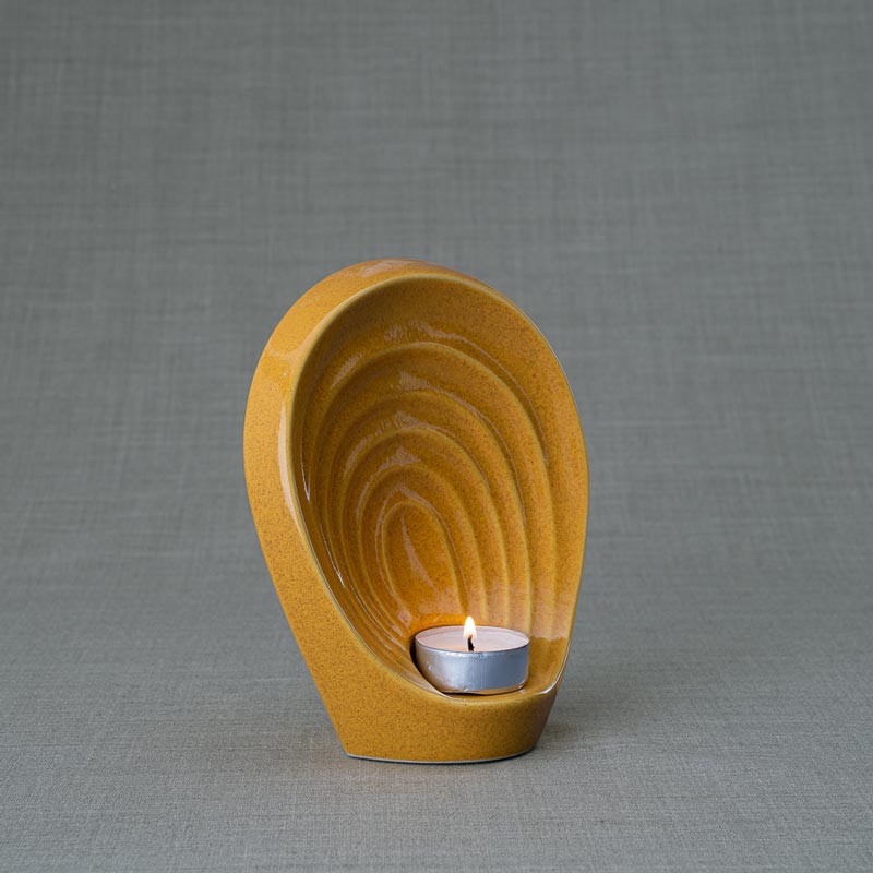 Guardian Ashes Keepsake Urn Amber Right View