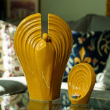 Guardian Angel Adult Cremation Urn for Ashes in Amber