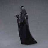 Guardian Angel Adult Cremation Urn for Ashes in Black