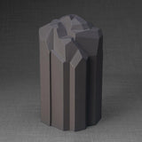 Heart Adult Cremation Urn for Ashes in Matte Grey