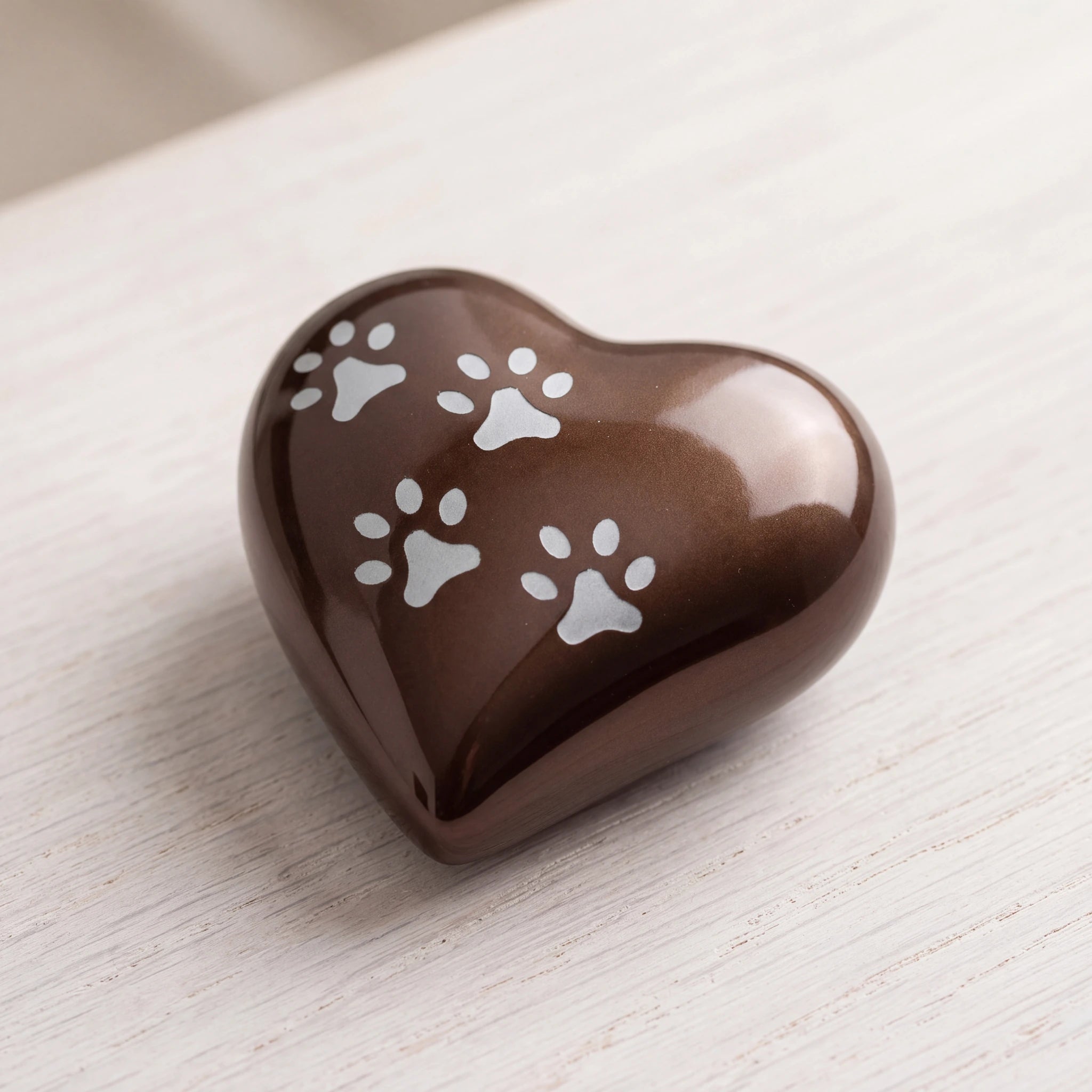 Heart-Pawprints-Pet-Urn-for-Ashes-in-Bronze-Silver-Keepsake-heart_limewash_above