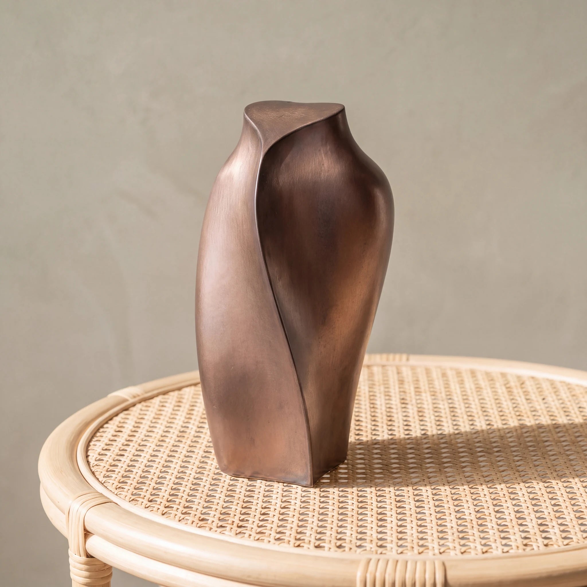 Heart to Heart Adult Cremation Urn for Ashes in Bronze