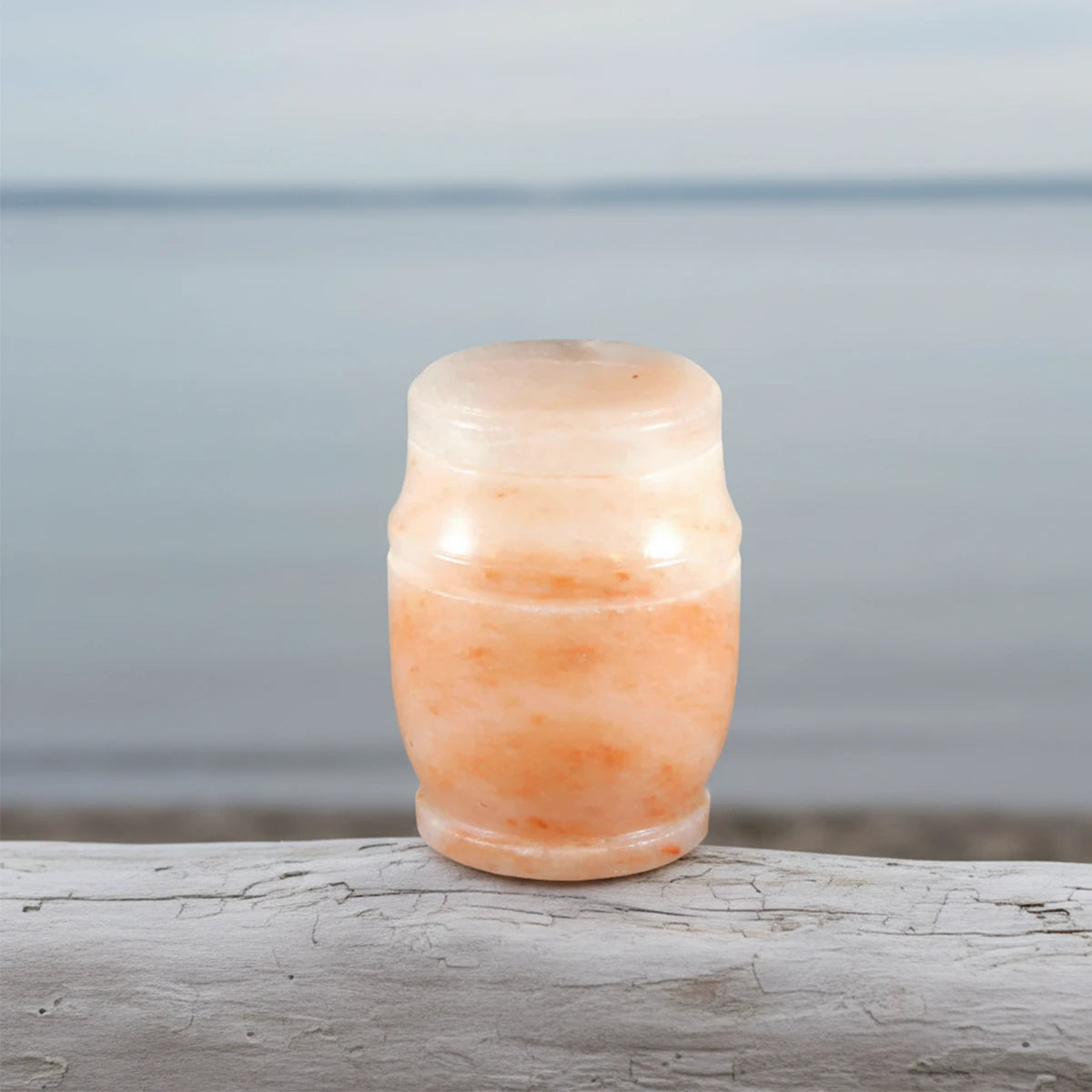 Himalayan Rock Salt Biodegradable Water Urn for Ashes - Extra Small / Keepsake