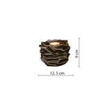 Illumination Candle Small Urn for Ashes in Brown