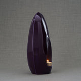Infinity Adult Cremation Urn for Ashes in Violet