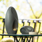 Infinity Small Urn for Ashes in Matte Grey