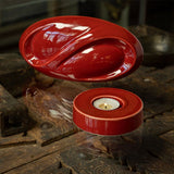 Infinity Small Urn for Ashes in Red