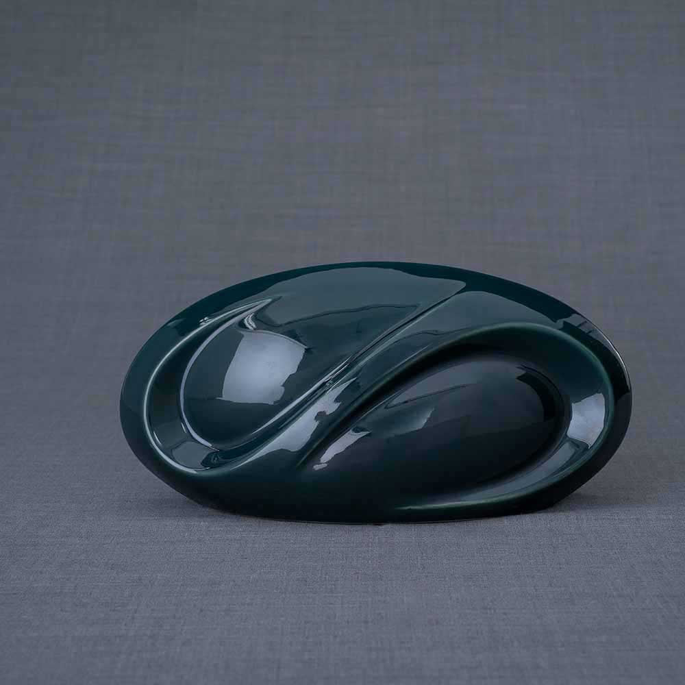 Infinity Ashes Keepsake Urn in Green