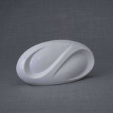 Infinity Small Urn for Ashes in White