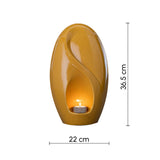 Infinity Adult Cremation Urn for Ashes in Amber