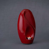Infinity Adult Cremation Urn for Ashes in Red