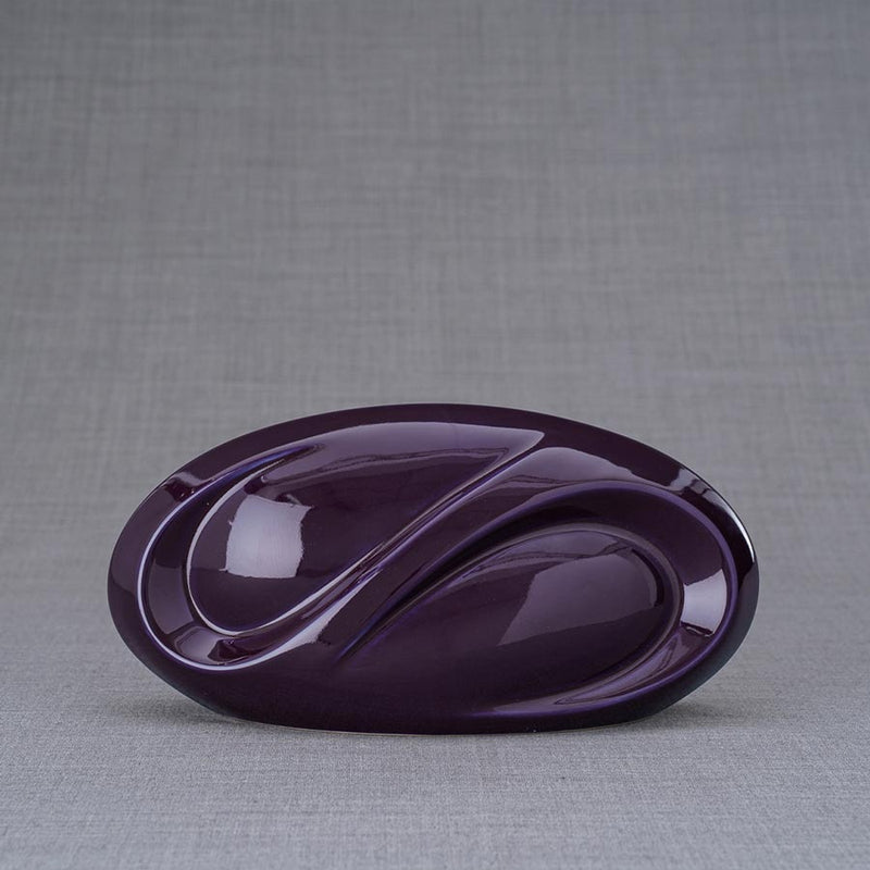 Infinity Small Urn for Ashes in Violet