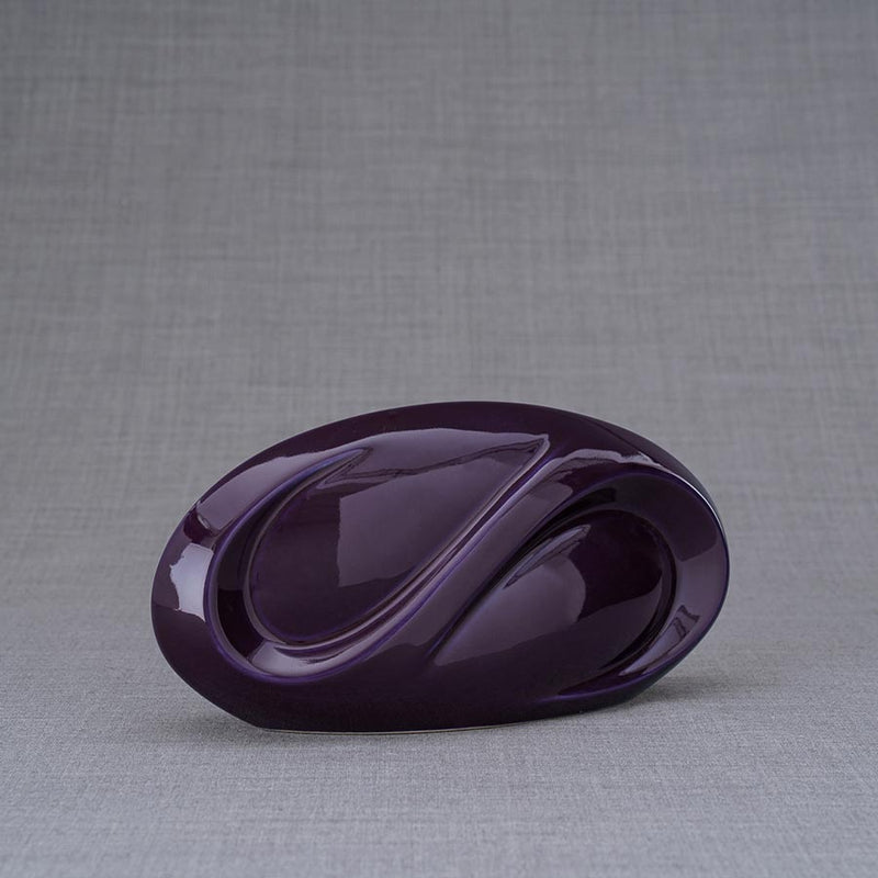 Infinity Small Urn for Ashes in Violet
