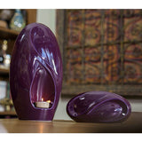 Infinity Small Urn for Ashes in Violet