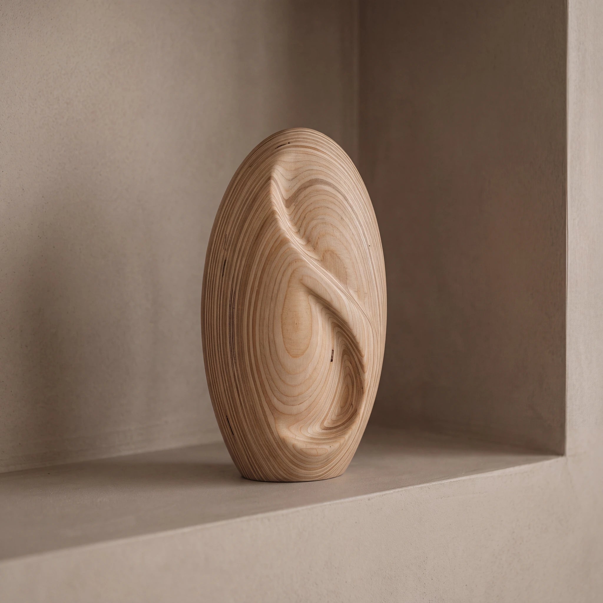 Infinity Wooden Urn for Ashes - Premium Plywood