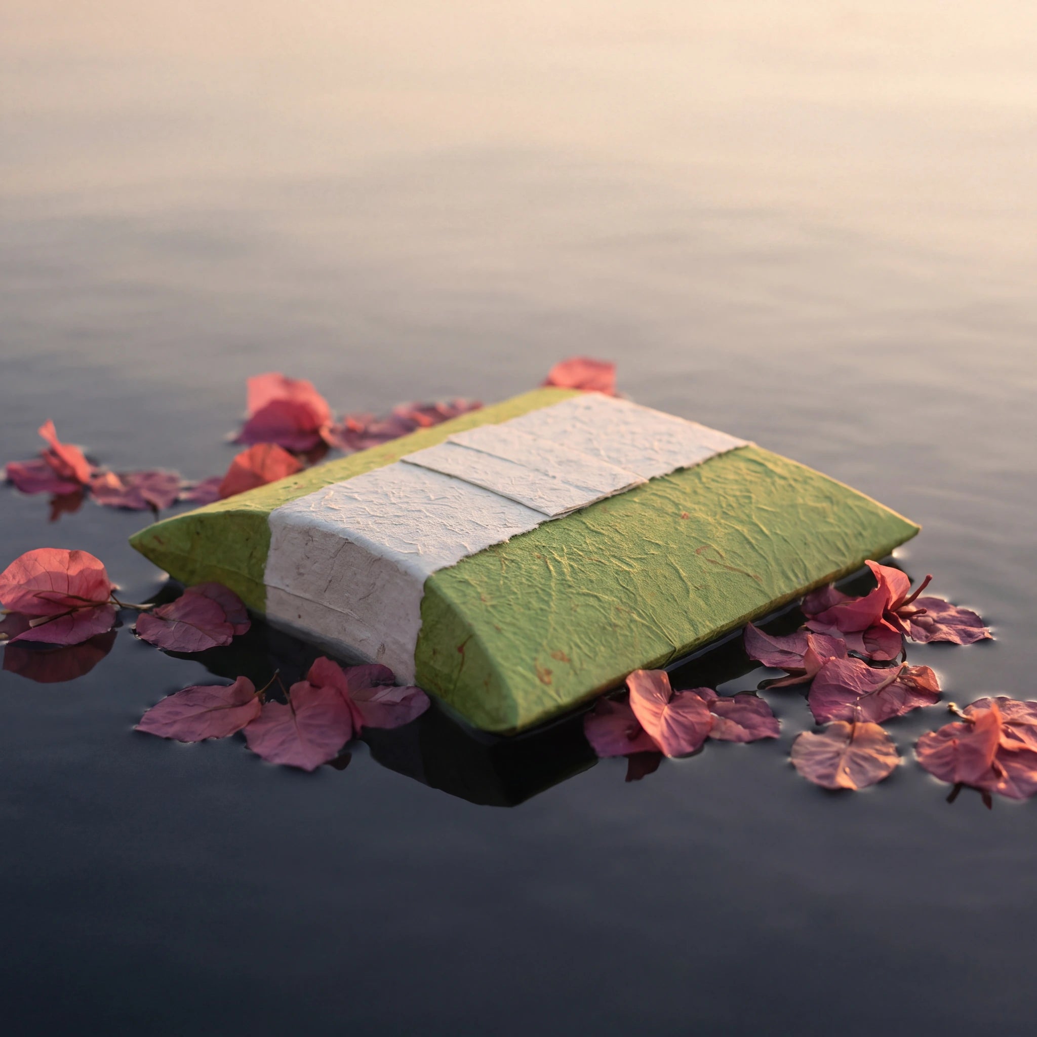 Journey Biodegradable Water Urn for Ashes in Green - Small
