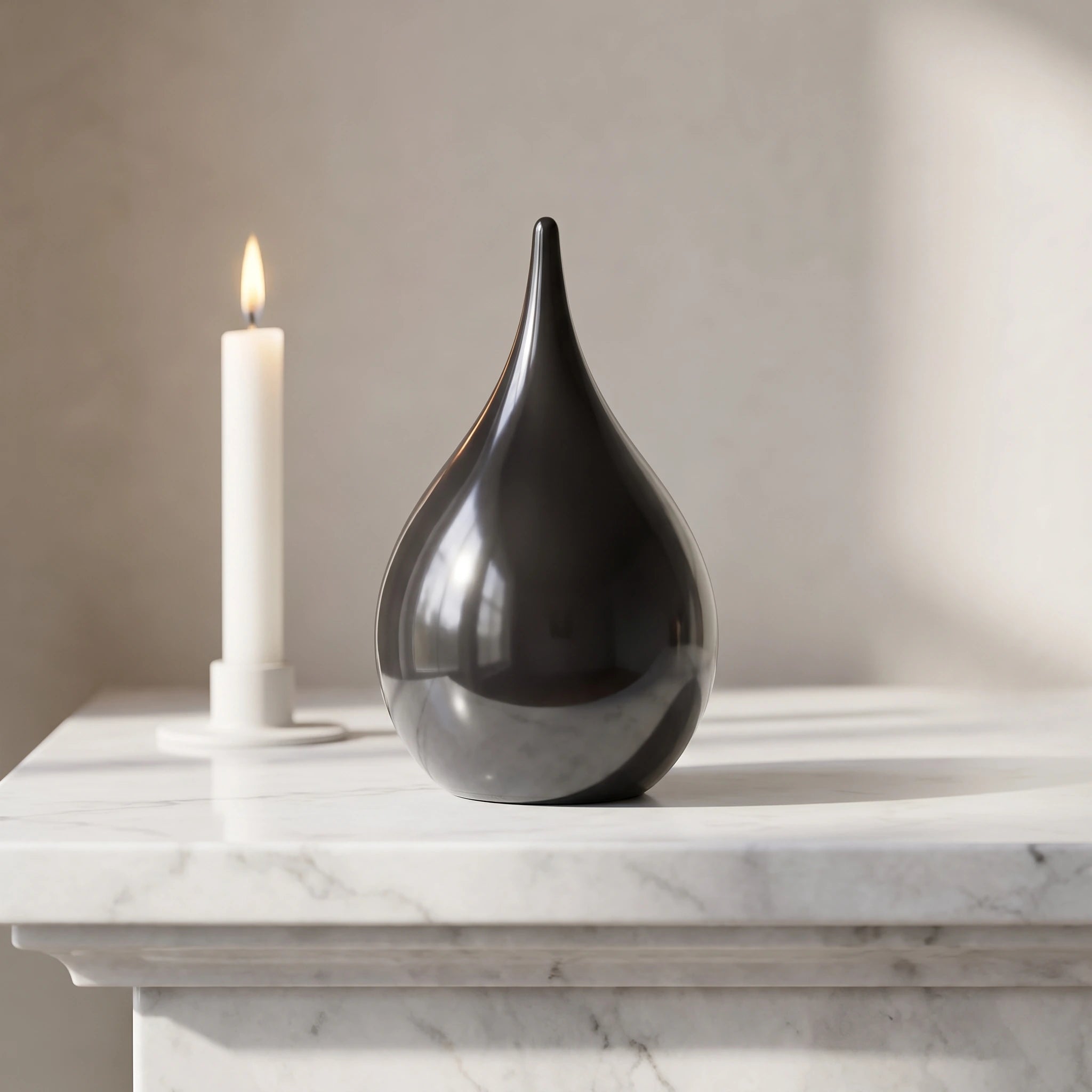 Teardrop Small Urn for Ashes