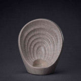 Guardian Angel Small Urn for Ashes in Crackle Glaze