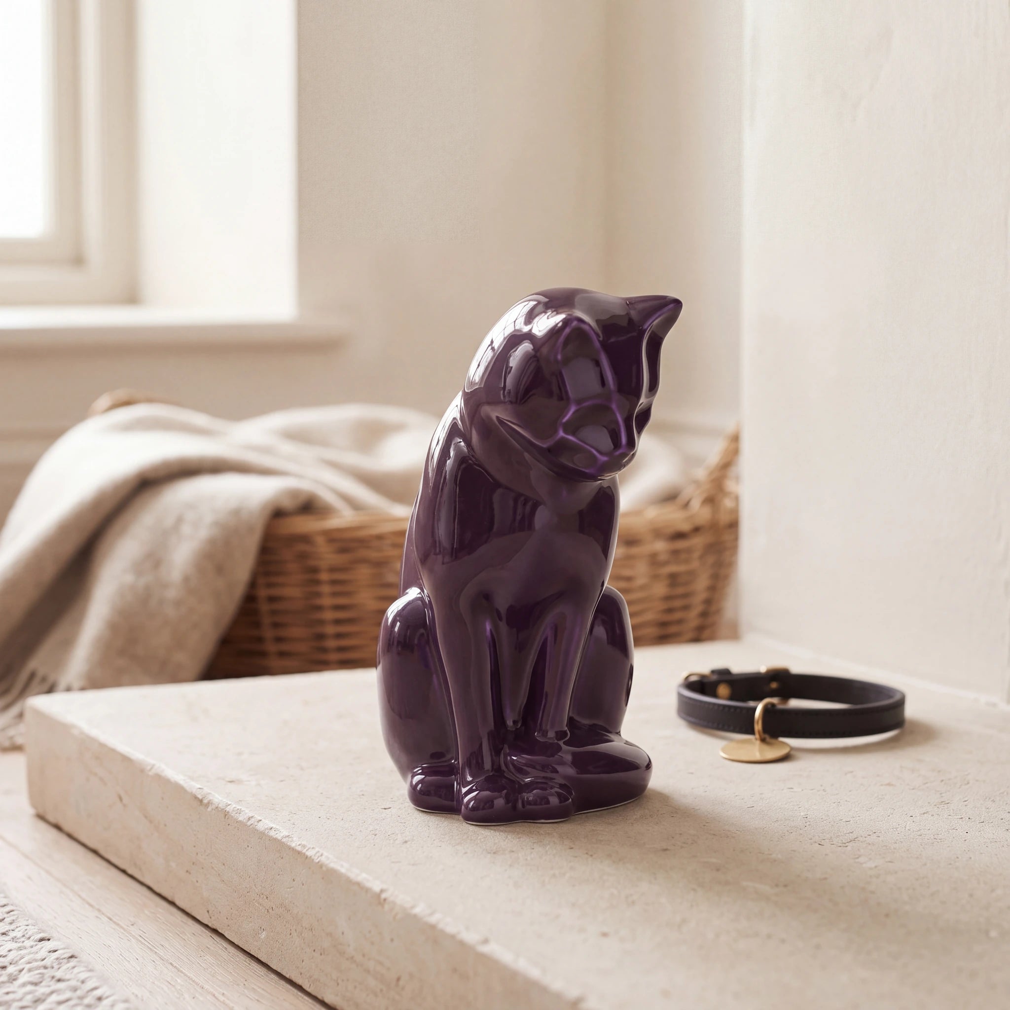 Kitten-Urn-for-Ashes-in-Violet-pet_hearth_basket