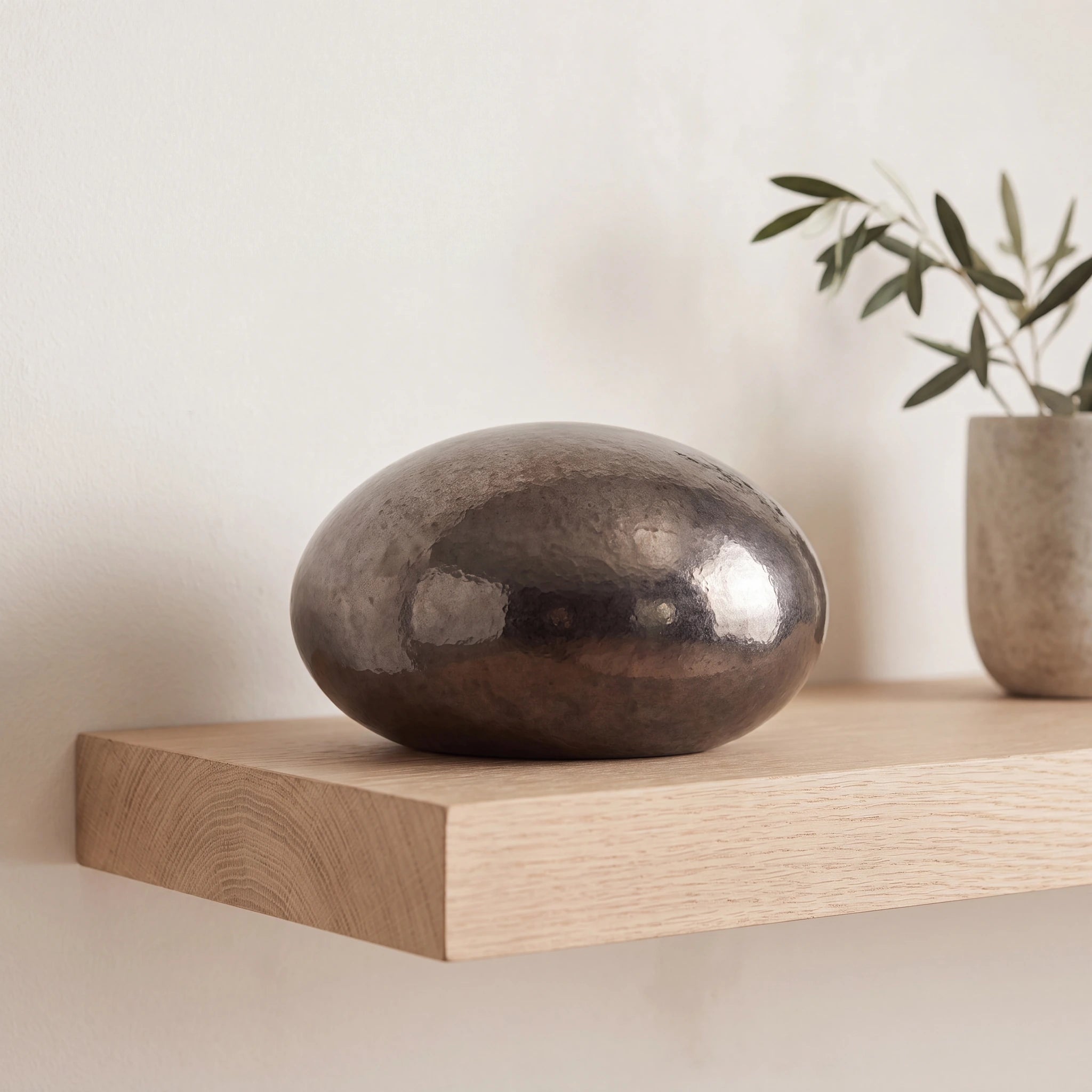 Lava Stone Crystal Adult Cremation Urn for Ashes