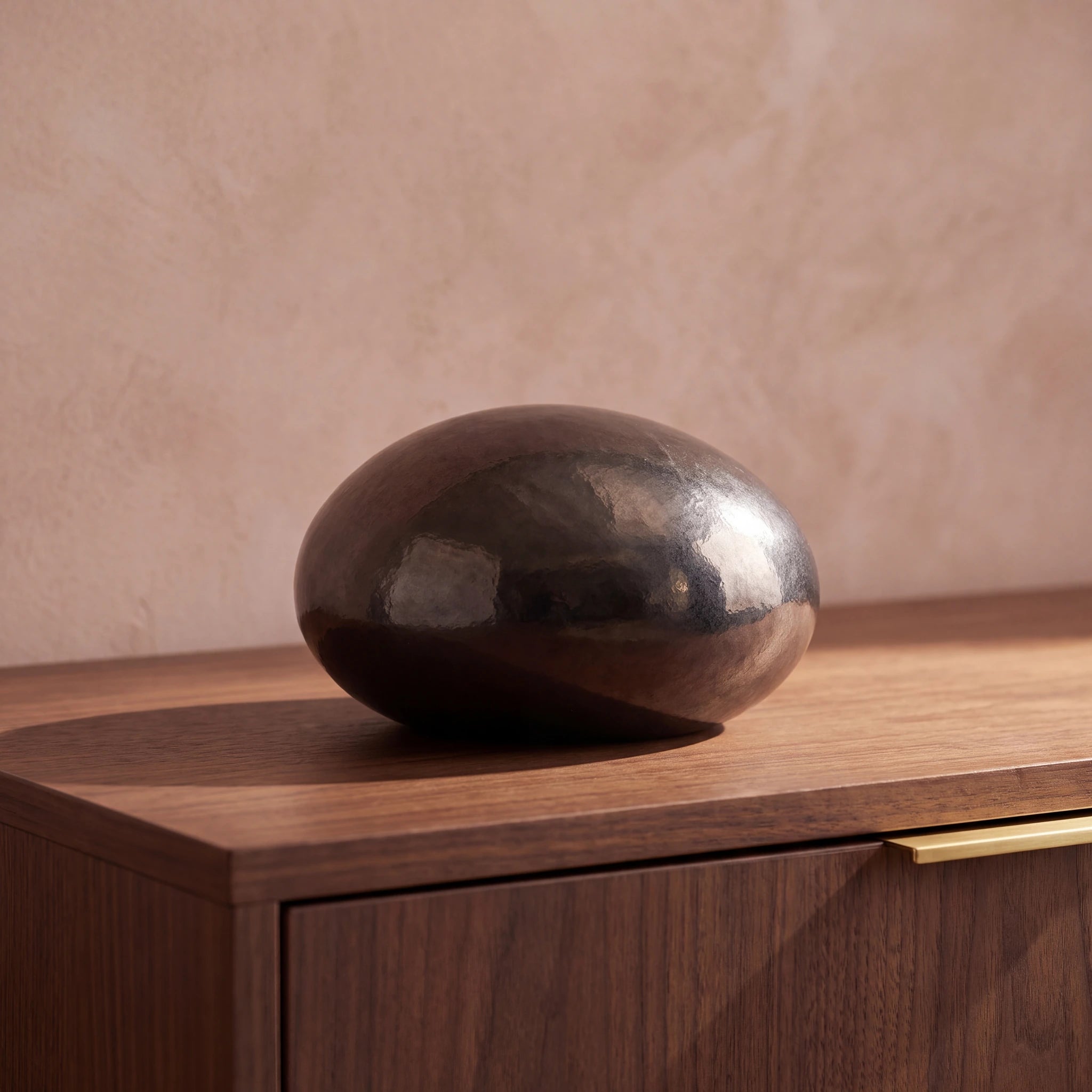 Lava-Stone-Crystal-Adult-Cremation-Urn-for-Ashes-Walnut-Sideboard