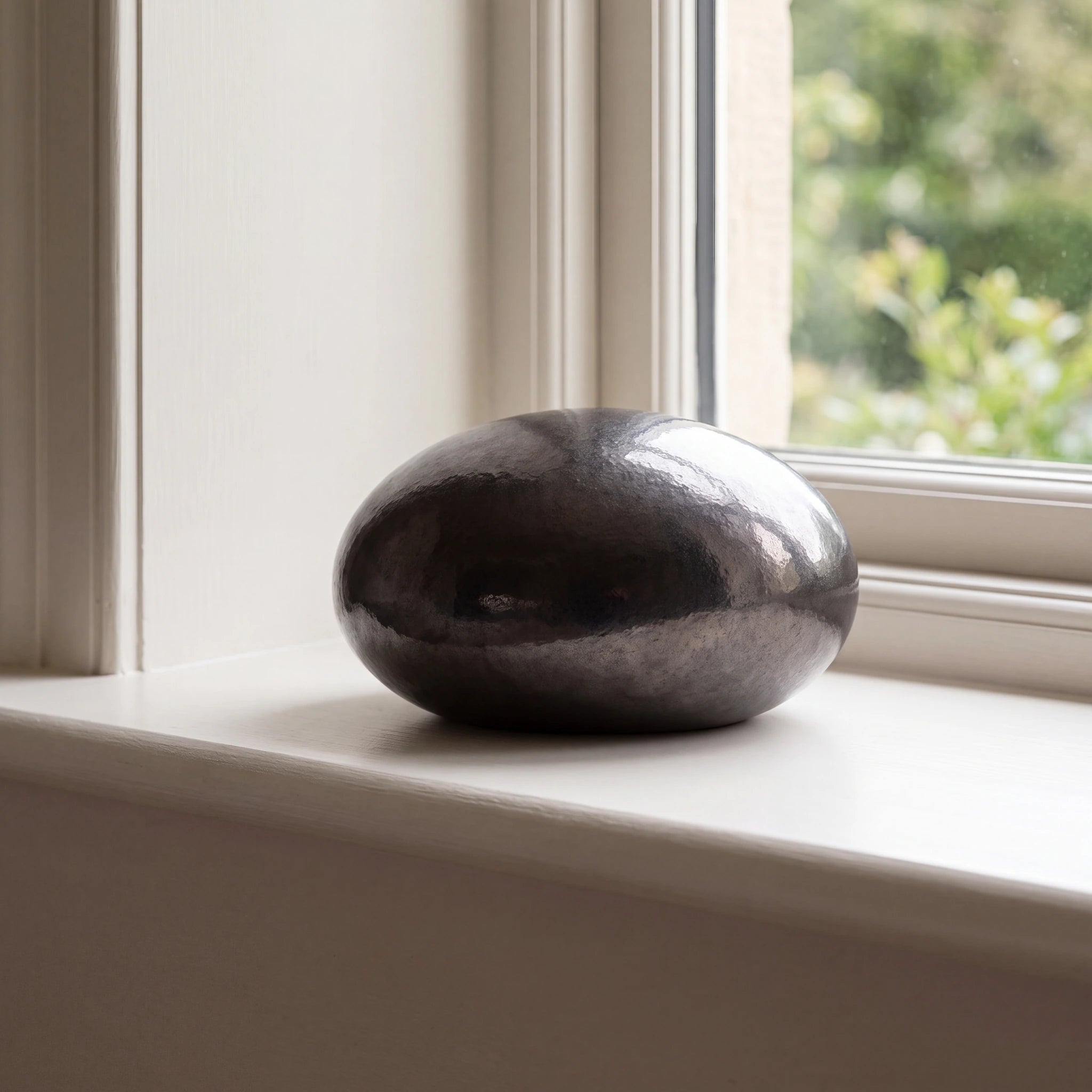 Lava Stone Crystal Adult Cremation Urn for Ashes