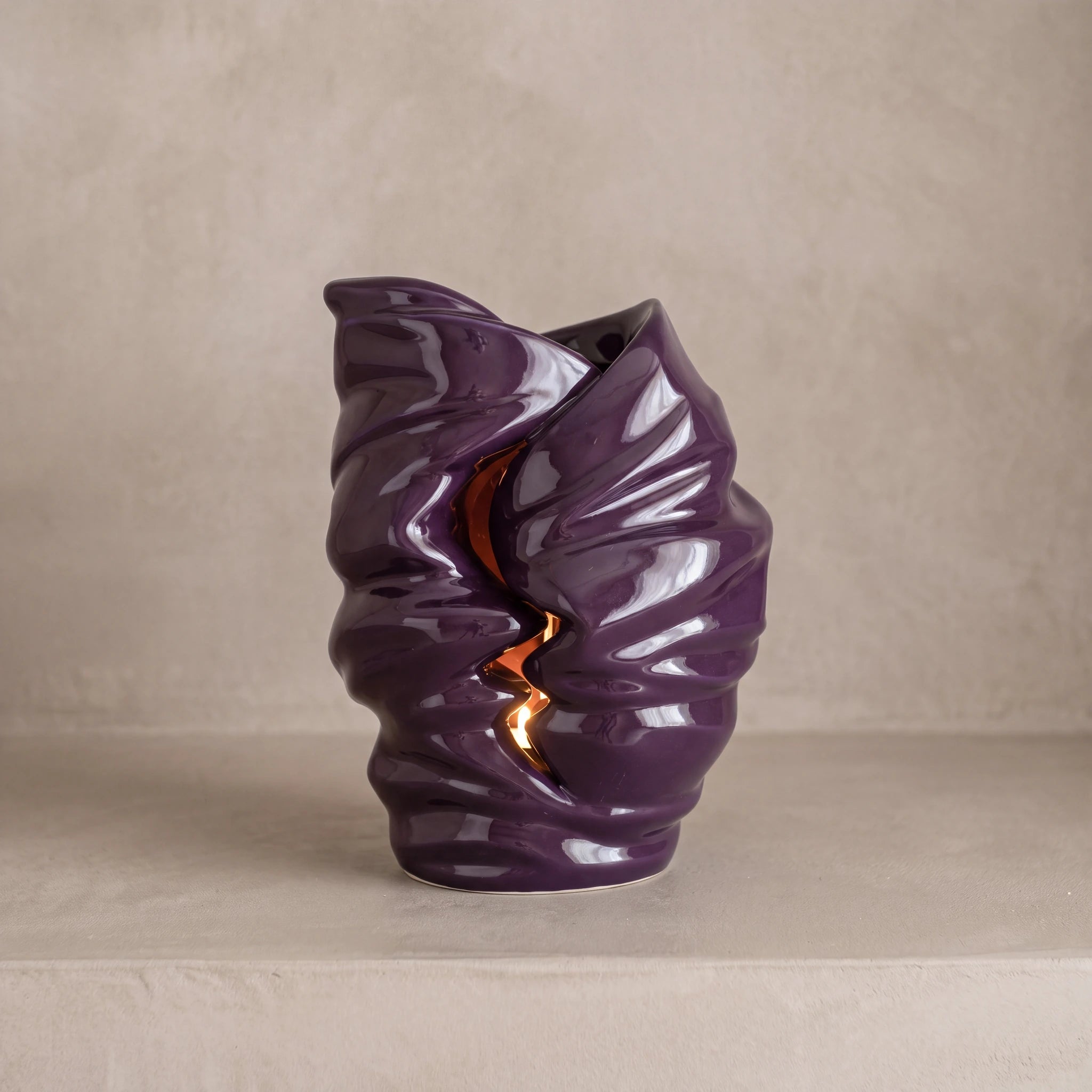 Light Adult Cremation Urn for Ashes in Violet