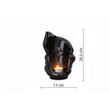Light Small Urn for Ashes in Black