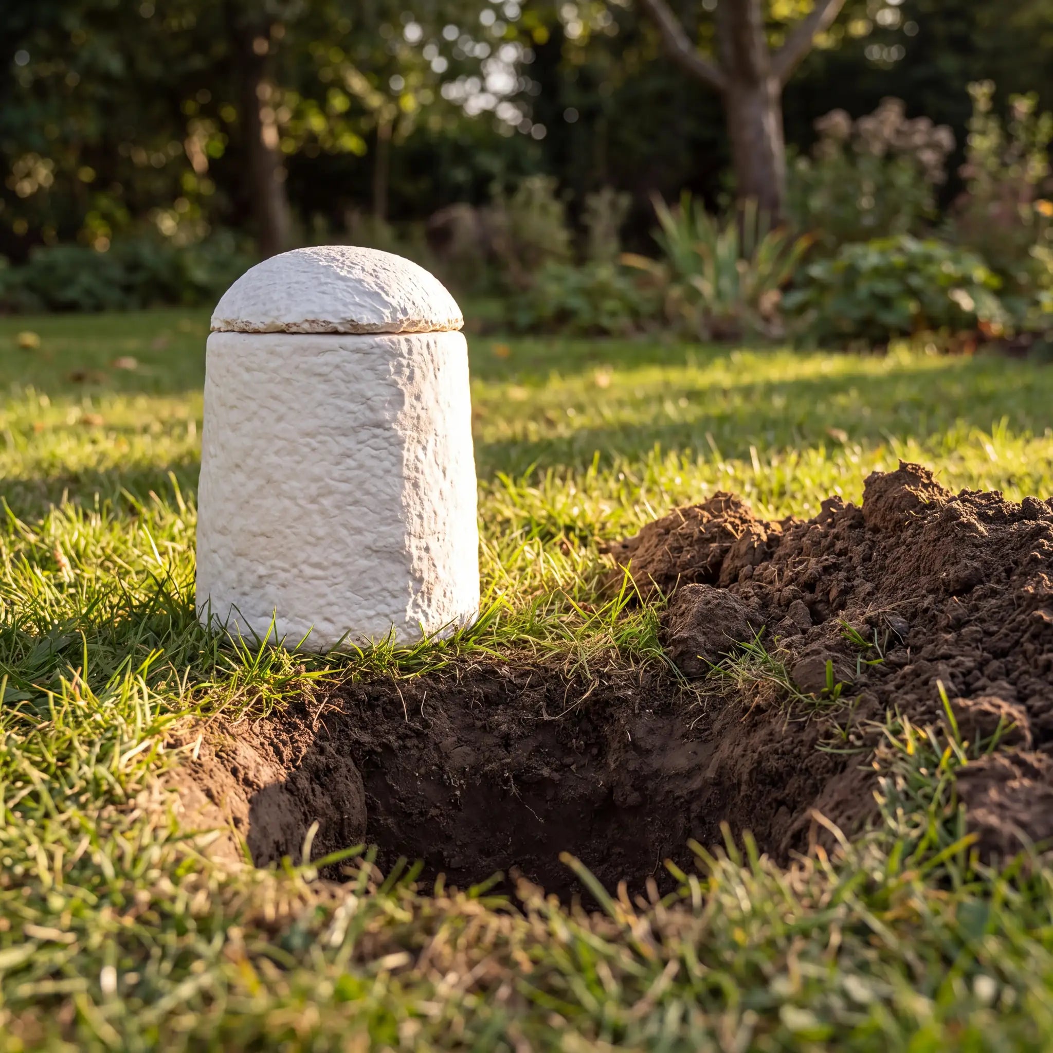 Loop EarthRise™ Biodegradable Urn for Ashes - Medium