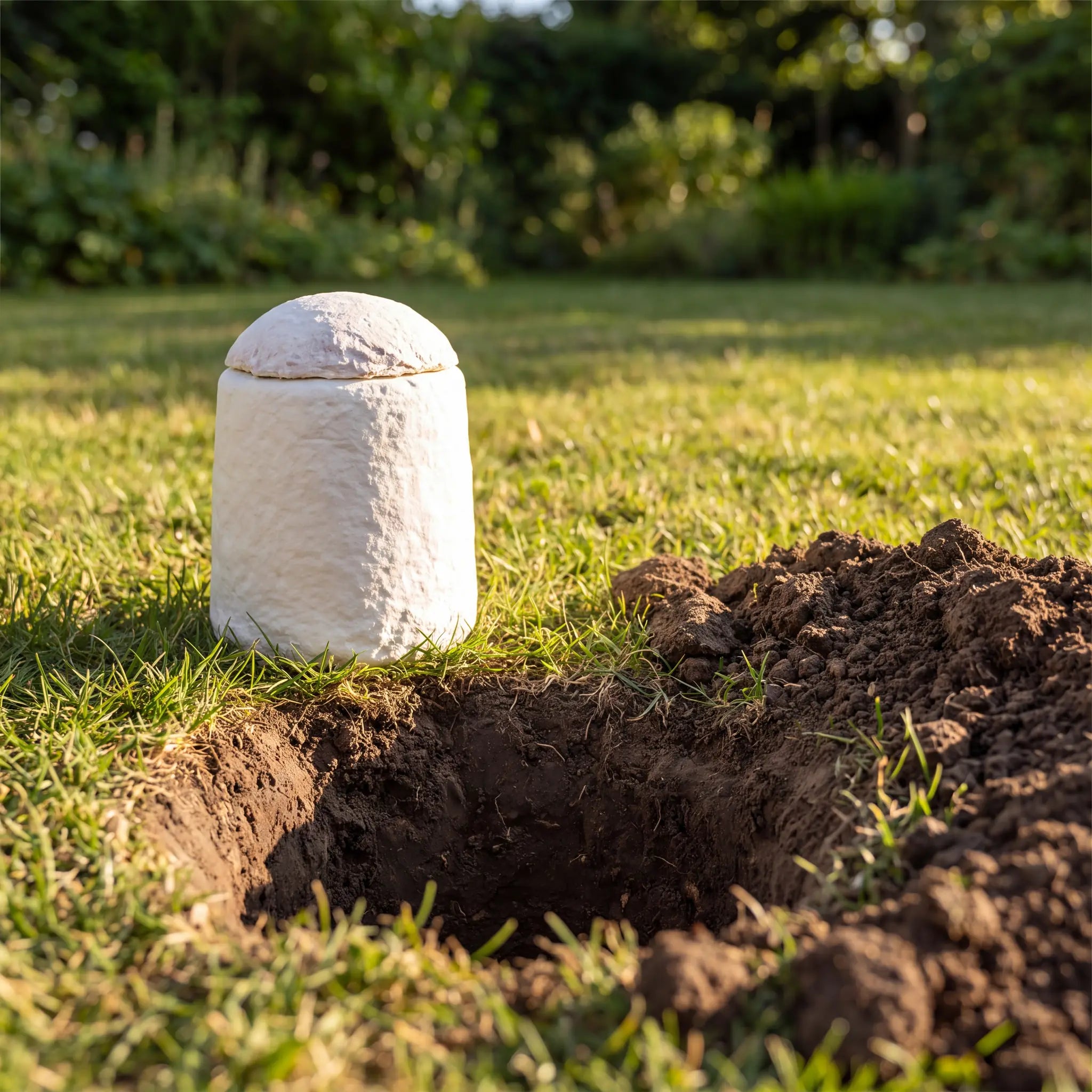 Loop EarthRise™ Biodegradable Urn for Ashes - Small