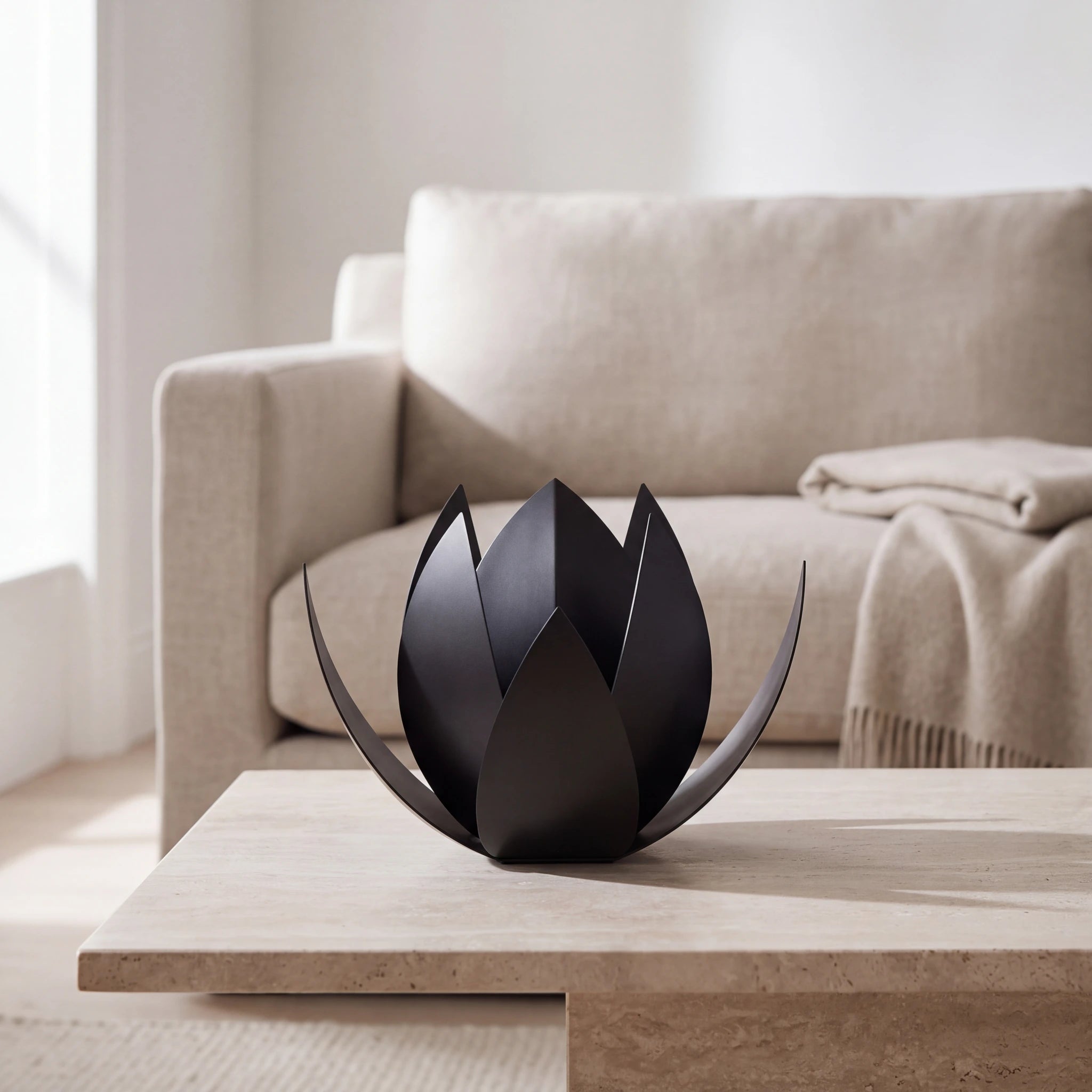 Lotus-Companion-Urns-for-Two-Adults-in-Matte-Black-Stainless-Steel-amto_stone_coffee