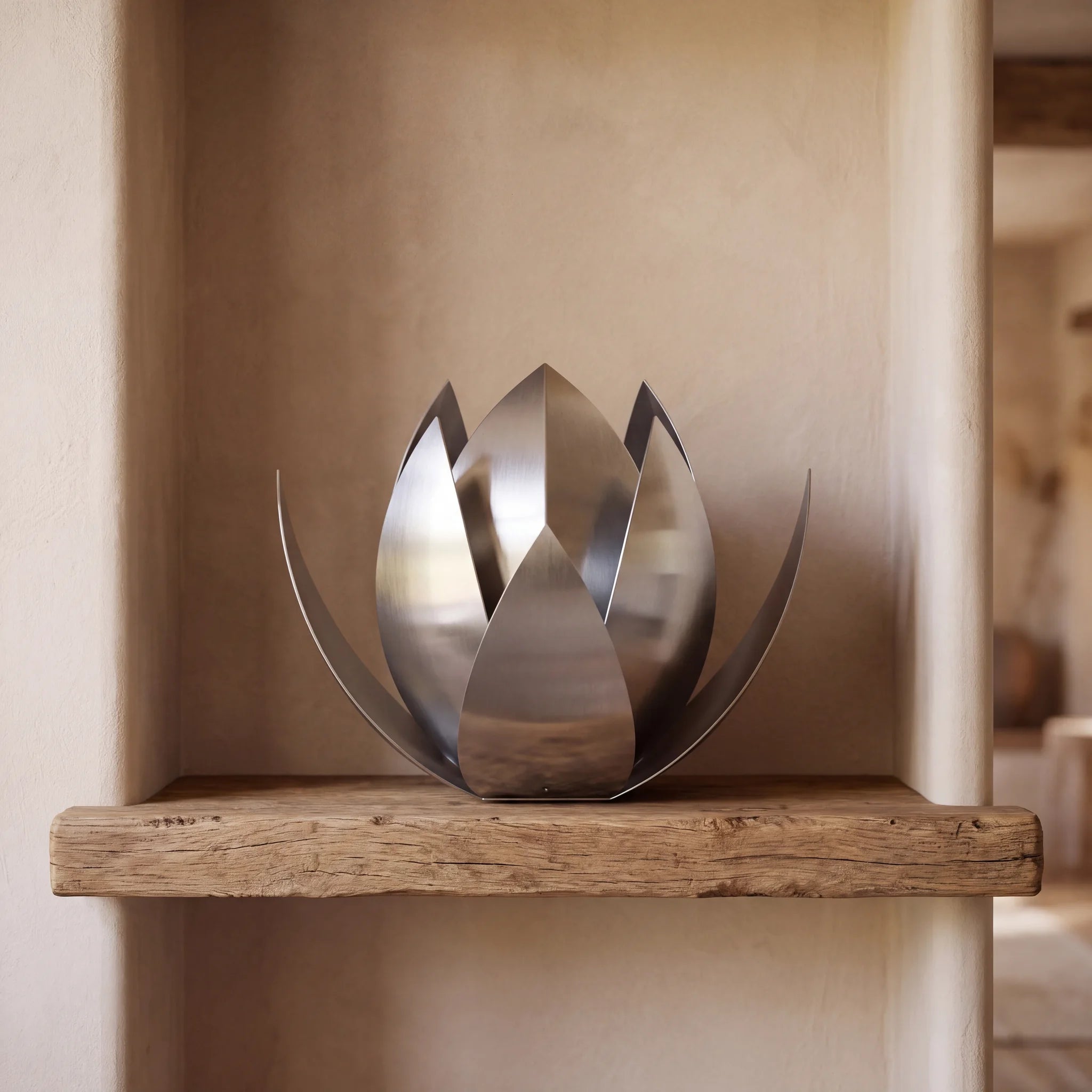 Lotus-Companion-Urns-for-Two-Adults-in-Stainless-Steel-amto_alcove