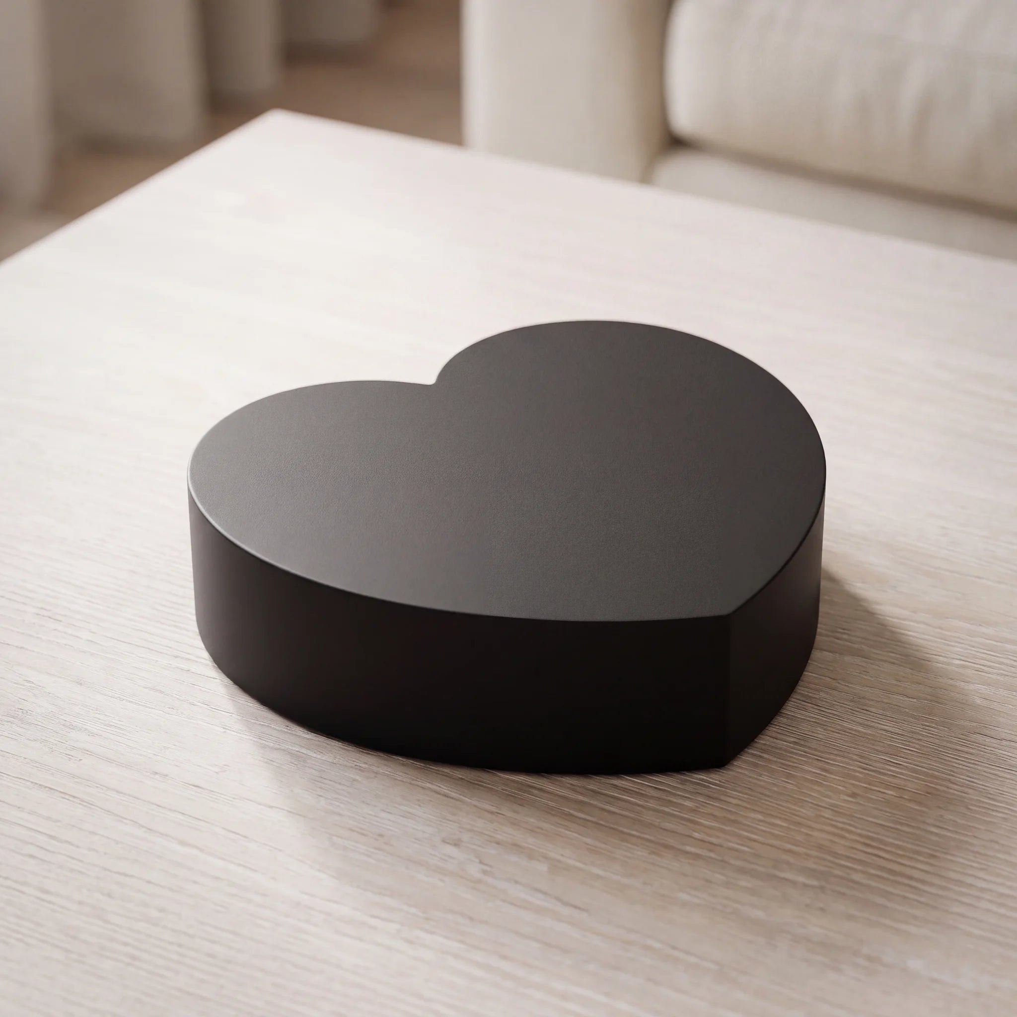 Love-Heart-Medium-Urn-for-Ashes-in-Matte-Black-Stainless-Steel-heart_limewash_above
