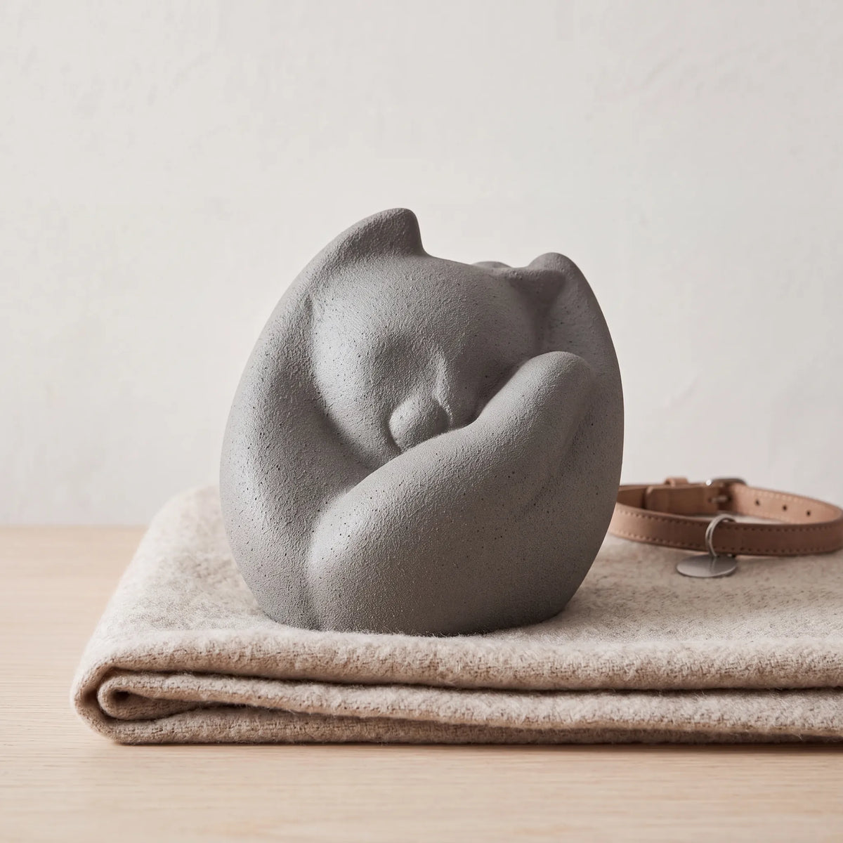 Loving-Hands-Cat-Pet-Urn-for-Ashes-in-Grey-pet_blanket_fold