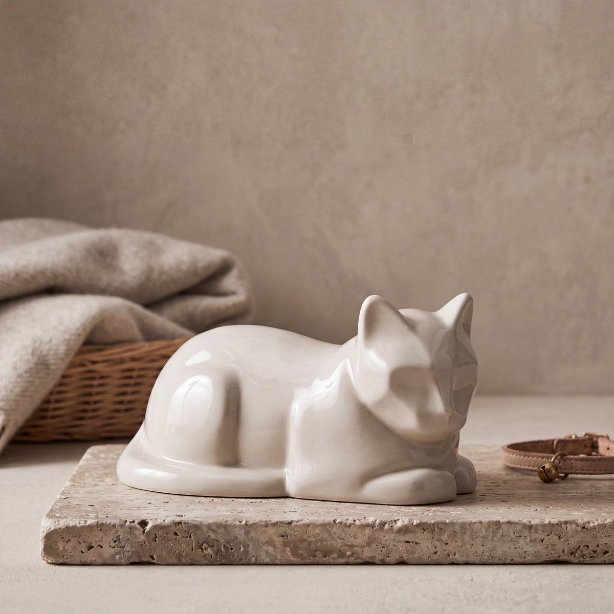 Lying-Cat-Urn-for-Ashes-in-Cream-pet_hearth_basket