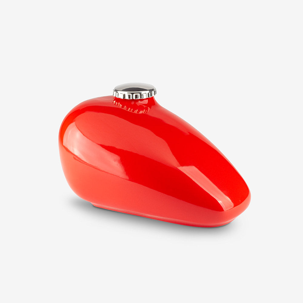 Motorcycle Fuel Tank Adult Cremation Urn for Ashes in Red