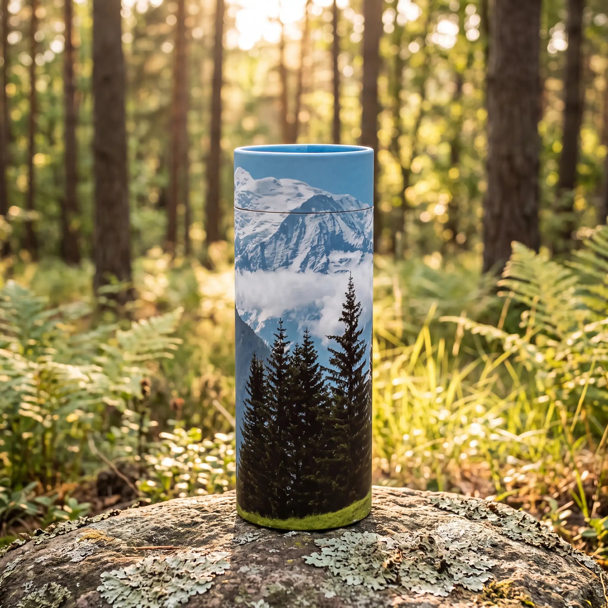 Mountain-View-Eco-Friendly-Scattering-Tube-for-Ashes-Small-In-the-Woods