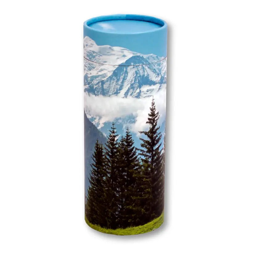 Mountain View Eco Friendly Scattering Tube for Ashes - Small
