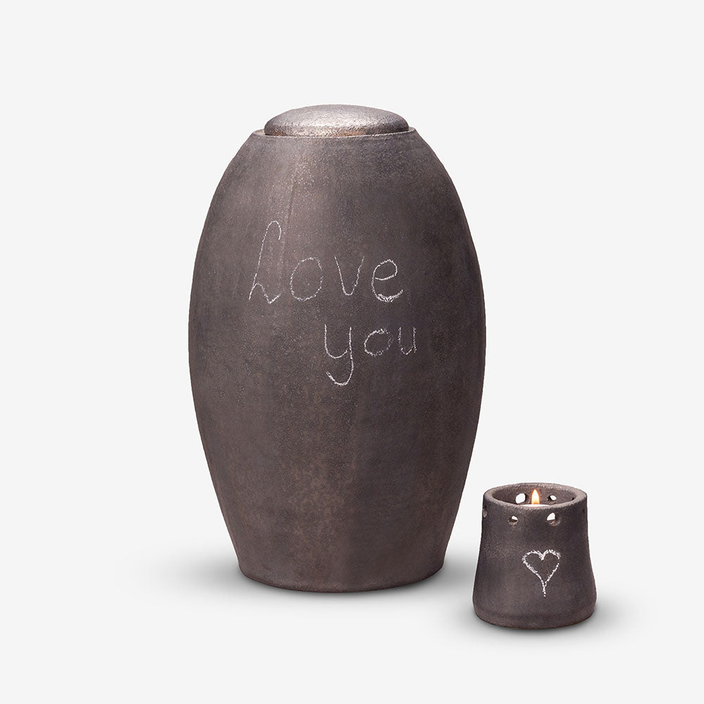 My Feelings Adult Cremation Urn for Ashes Set