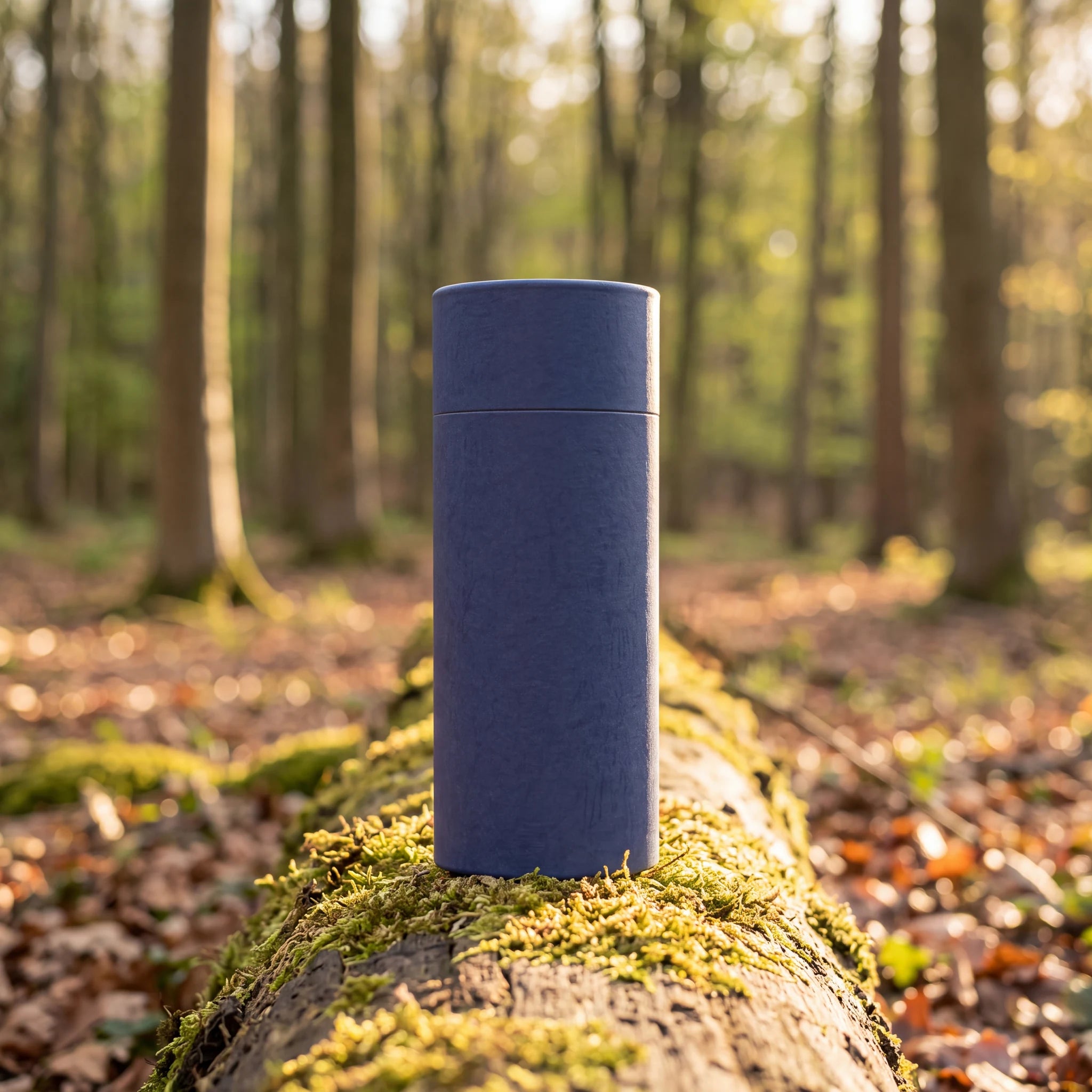Navy-Eco-Friendly-Scattering-Tube-for-Ashes-Mini-In-the-Woods