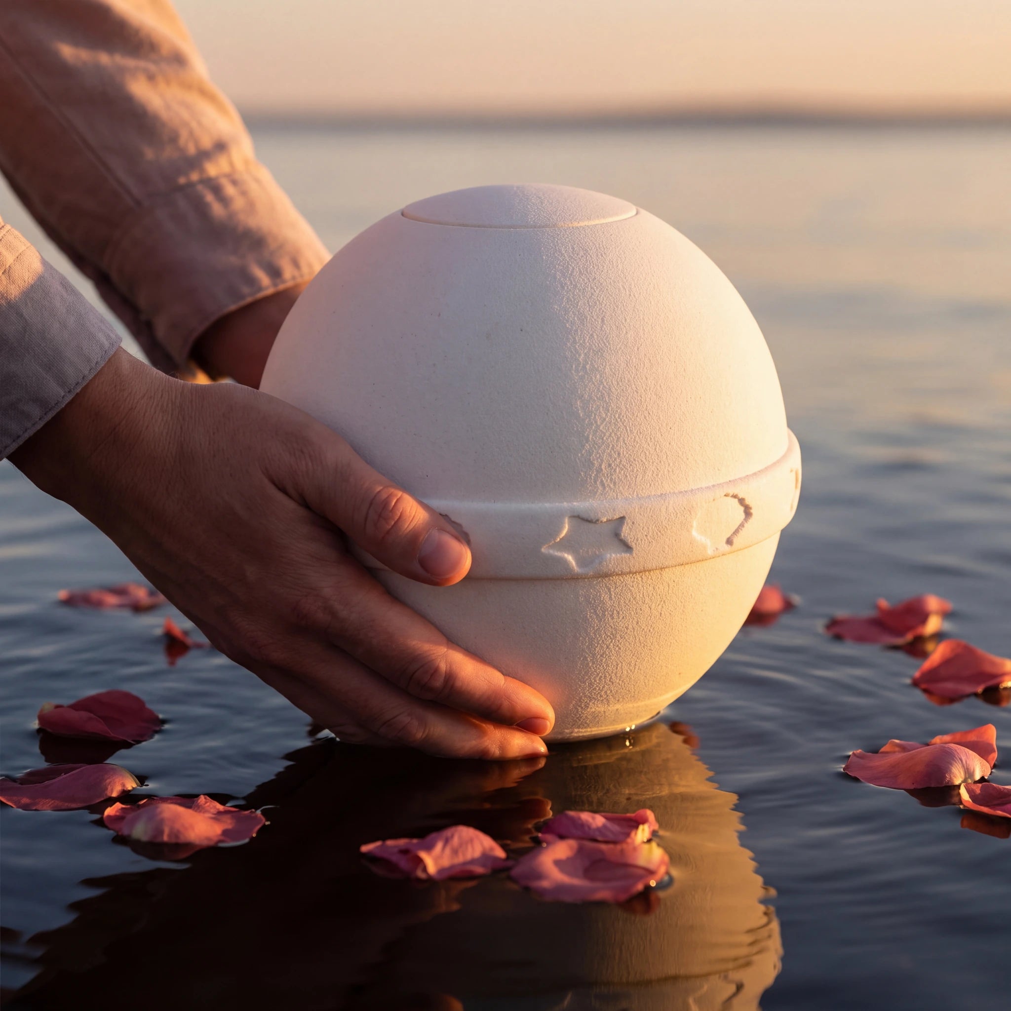 Nu Water Biodegradable Urn for Ashes – Adult