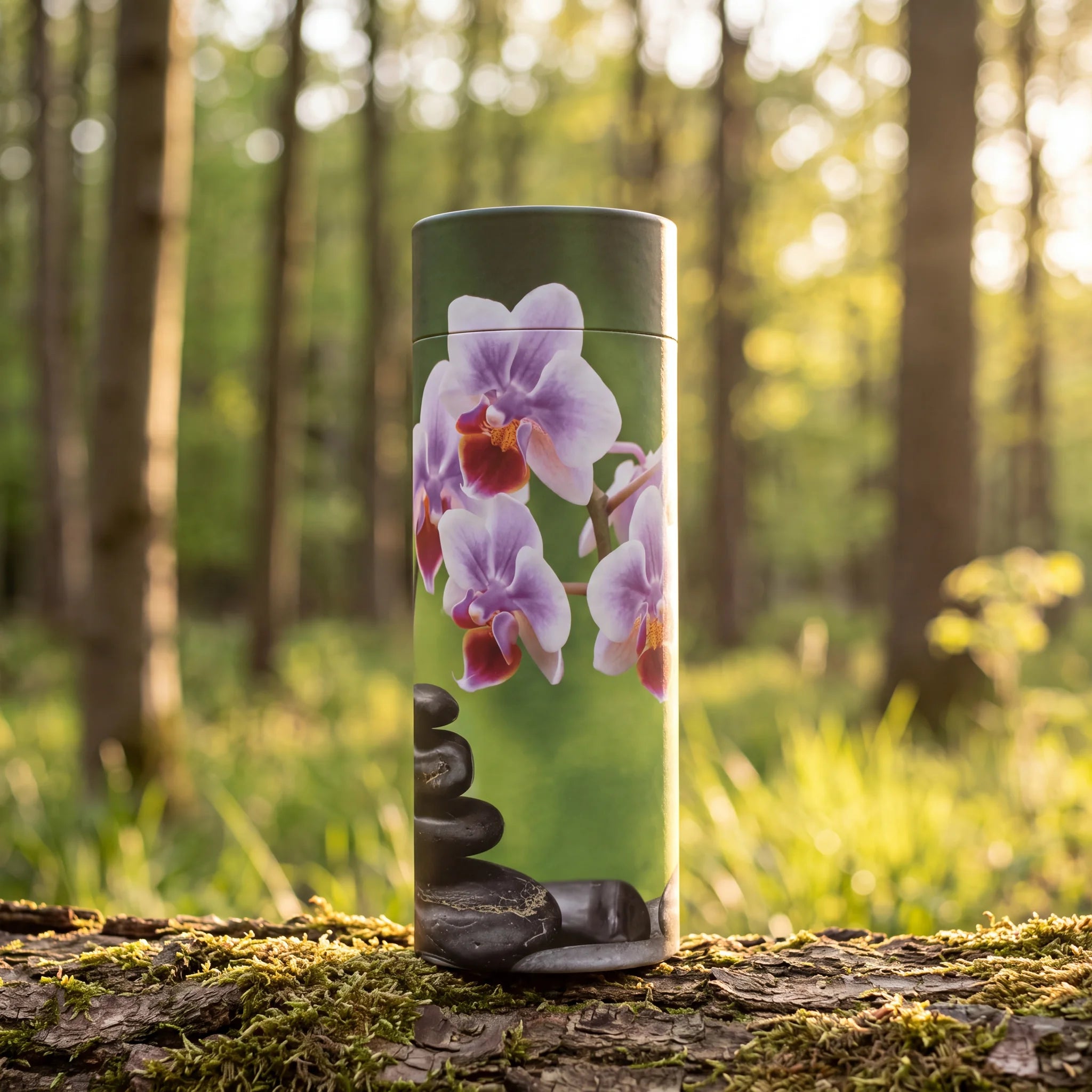 Orchid-Eco-Friendly-Scattering-Tube-for-Ashes-Adult-In-the-Woods