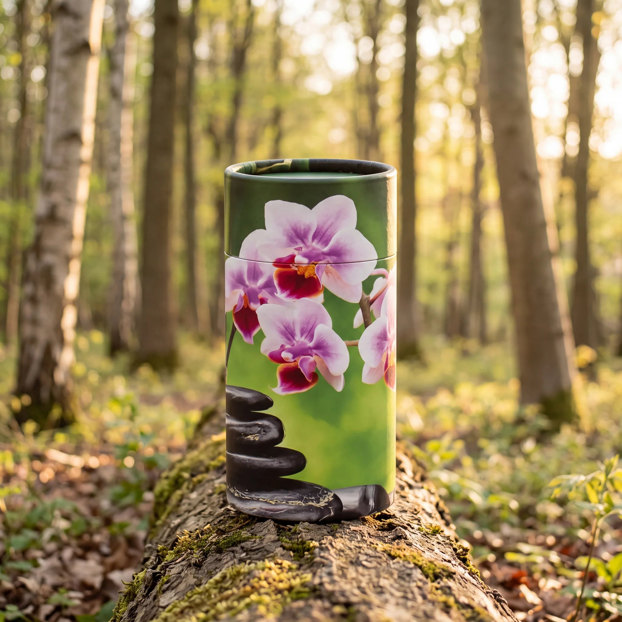 Orchid-Eco-Friendly-Scattering-Tube-for-Ashes-Mini-In-the-Woods