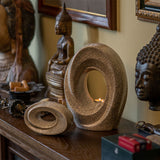 The Passage Small Urn for Ashes in Crackle Glaze