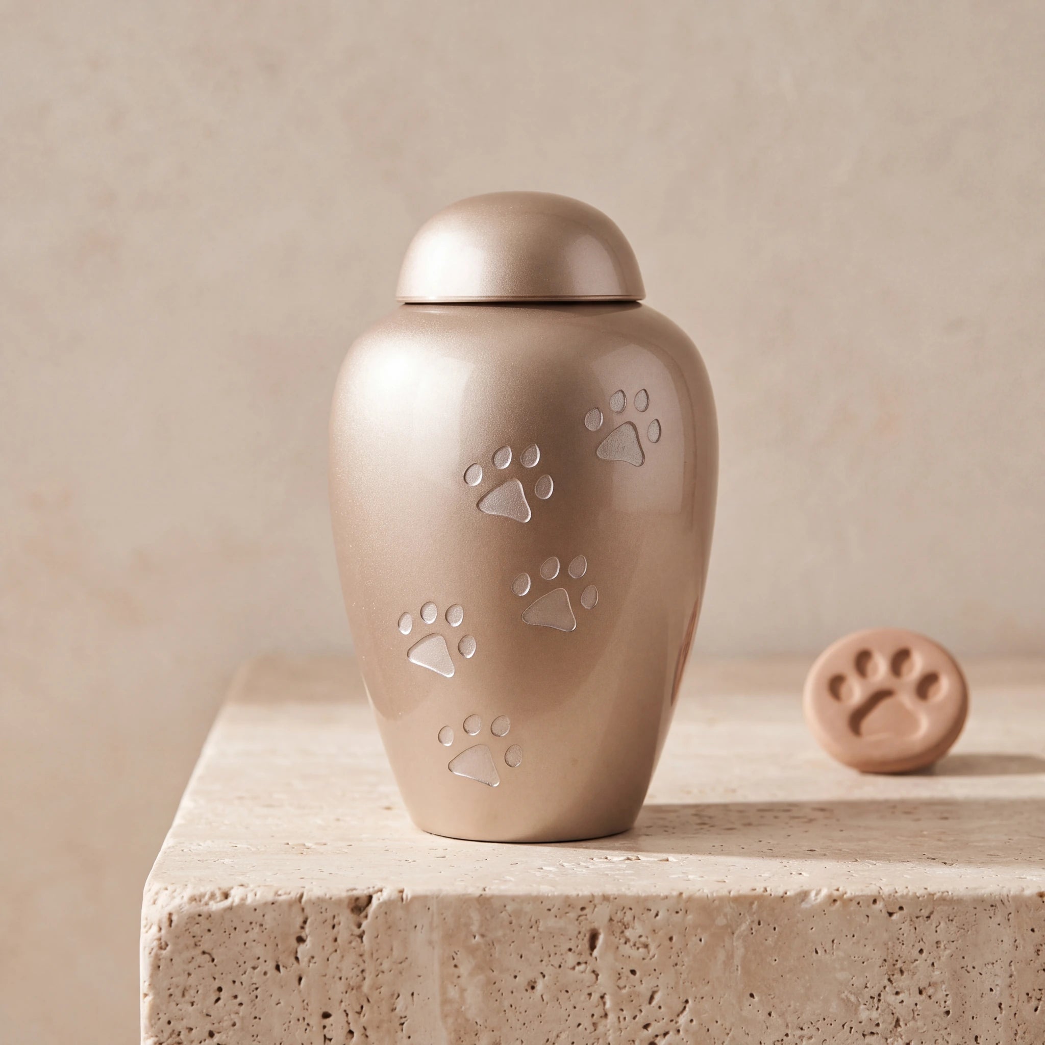 Pawprints-Crystal-Pet-Urn-for-Ashes-in-Cappuccino-Small-pet_paw_token