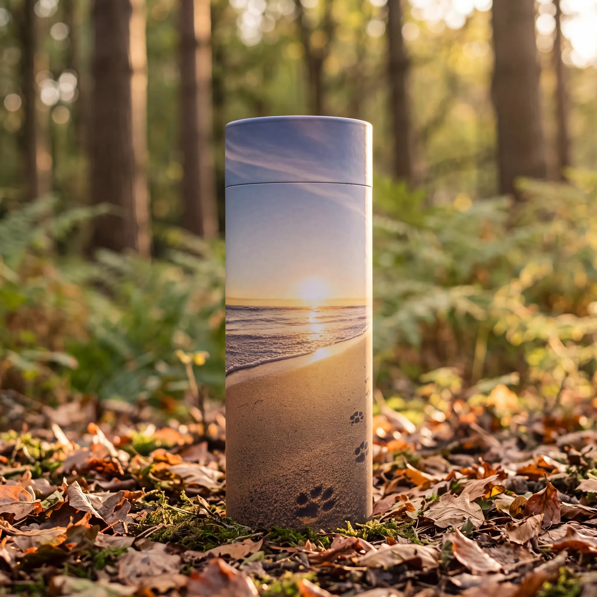 Paws-to-Paradise-Eco-Friendly-Scattering-Tube-for-Pet-Ashes-Small-In-the-Woods